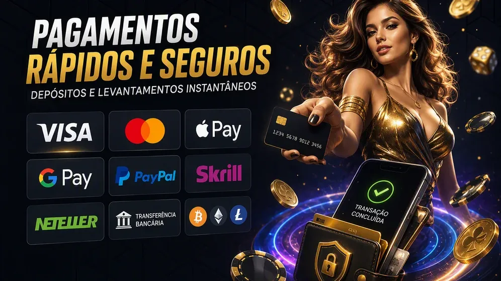 logos de cartões Visa, Mastercard e carteiras digitais