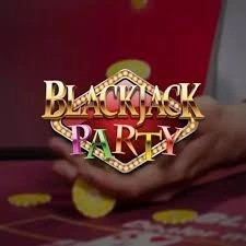 Blackjack Party logo – Live Dealer by Evolution at Lex Casino