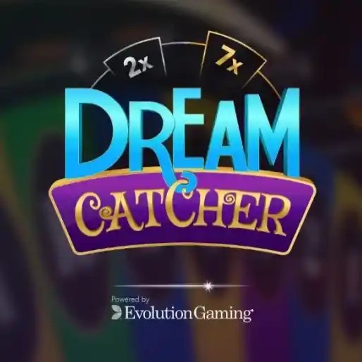 Official Live Dealer logo: Dream Catcher by Evolution at Lex Casino