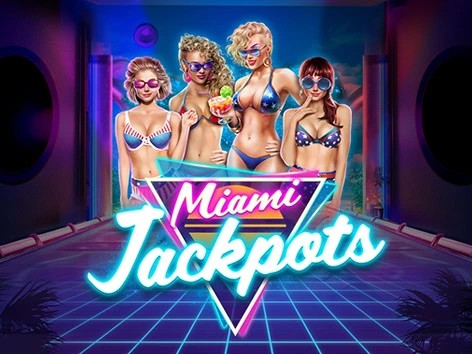 Miami Jackpots logo by Booming Games Lex Casino