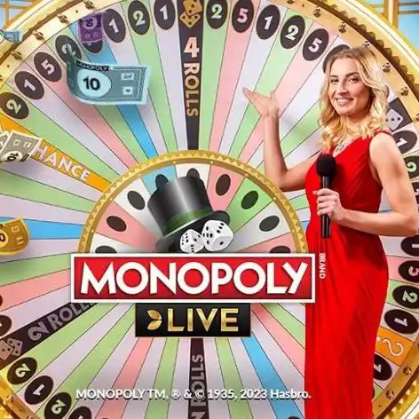 Monopoly Live logo – Live Dealer by Evolution at Lex Casino